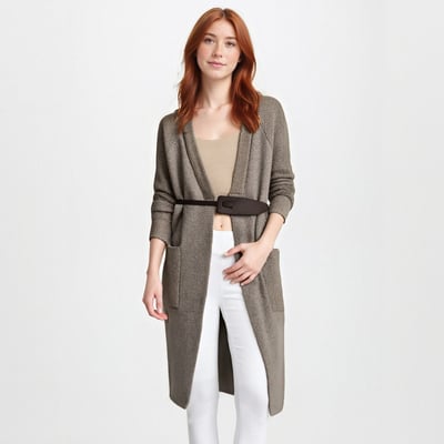 Fashionable french light pink three-dimensional ruffled v-neck striped shirt top - Thumbnail 2