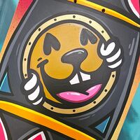 Art Skateboard by Topo "Cosmic Immersion" - Thumbnail 3