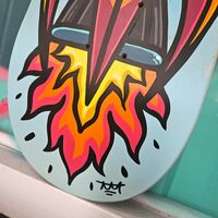 Art Skateboard by Topo "Cosmic Immersion" - Thumbnail 4