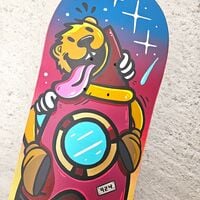 Art Skateboard by Topo "Trajectory 924" - Thumbnail 2