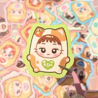 TREASURE Glitter Sticker SET - Thumbnail 1