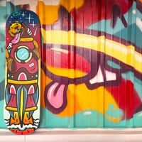 Art Skateboard by Topo "Trajectory 924" - Thumbnail 5
