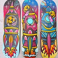 Art Skateboard by Topo "Trajectory 924" - Thumbnail 8