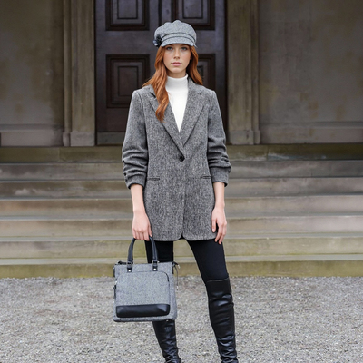 Fashionable and versatile commuting casual suit with pleated sleeves