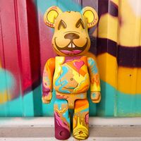 Custom Bearbrick 400% by Topo "Solar Drive" - Thumbnail 6