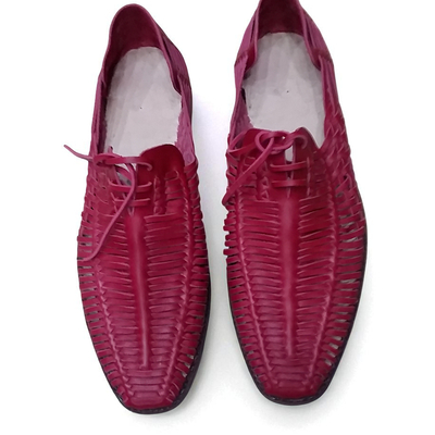 Crafted leather genuine unique leather dress shoes for men  - Thumbnail 1