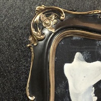 Framed Original Fox Jaw Painting - Thumbnail 2