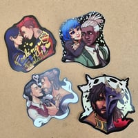 Foil print Arcane Stickers - Thumbnail 1