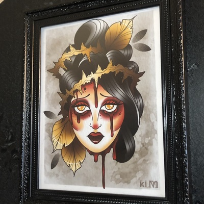 “golden crown of sorrow: #1” // print - Thumbnail 2