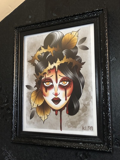 “Golden Crown of Sorrow: #1” // Print