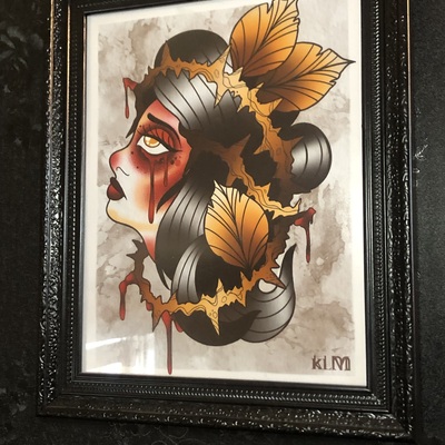 “golden crown of sorrow: #2” // print - Thumbnail 4