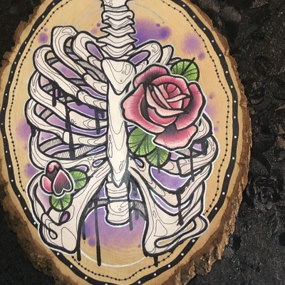 Ribcage wood slab - Thumbnail 4