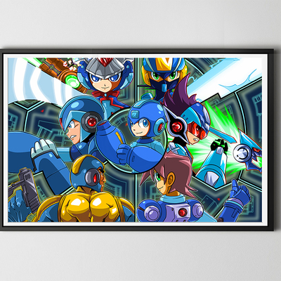 Mega man print