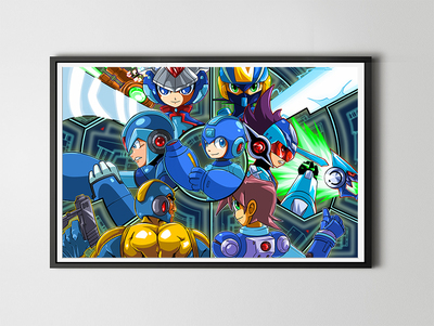 Mega Man Print