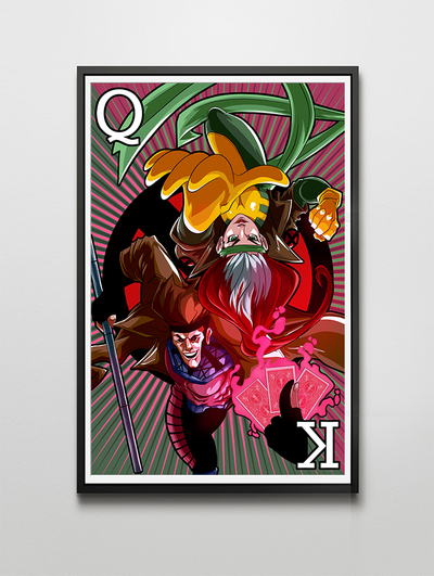 Gambit & Rogue/King & Queen Print