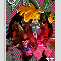 Gambit & Rogue/King & Queen Print - Thumbnail 1