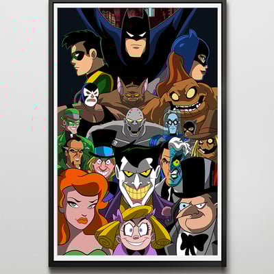Batman: the animated series print