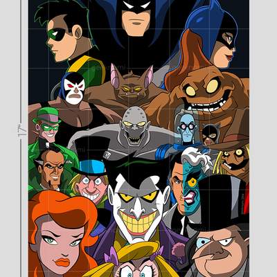 Batman: the animated series print