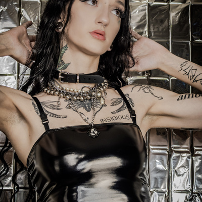 Intrigue cyber tube top - Thumbnail 1