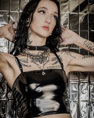 Intrigue cyber tube top