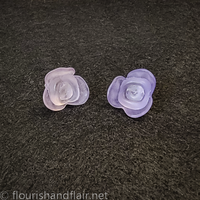 Rose Stud Earrings - Thumbnail 1