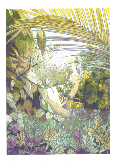 Frankie Outside Risograph Print (2025)