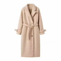 Street Fashion Long Terry Coat - Thumbnail 1