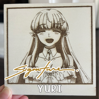 Wooden Polaroids - Signed/Autographed - Yuki/Sakura/Fine - Thumbnail 3