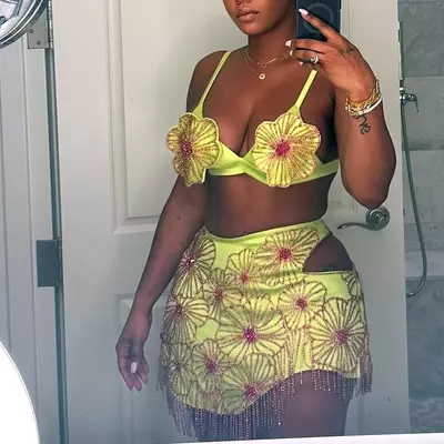 Two pieces sheath graduation dresses crystals flowers satin short mini cocktail party homecoming birthday gowns dress for special occasions