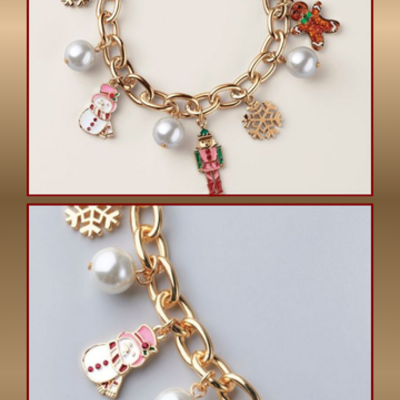 Sugarplum friends charm bracelet