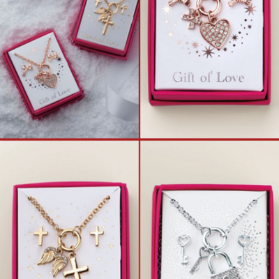 Sacred sentiments necklace and earring set - Thumbnail 3