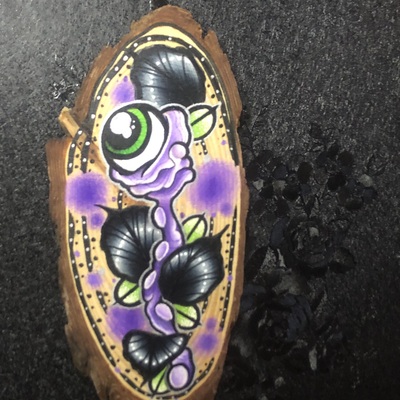 Eye wood slice - Thumbnail 1