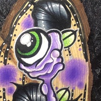 Eye Wood Slice - Thumbnail 1