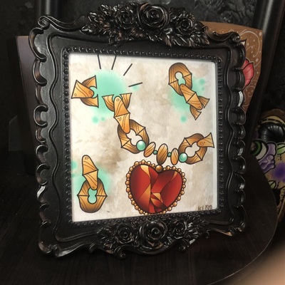 Break the chain framed print - Thumbnail 2