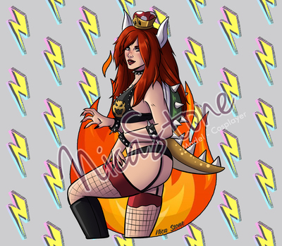 Queen Koopa - Sticker