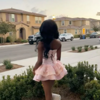 Sweetheart Pink Stain Birthday Dress Homecoming Dress Short  - Thumbnail 2
