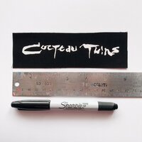 Cocteau Twins Goth Punk Sew-on Patches - Thumbnail 1