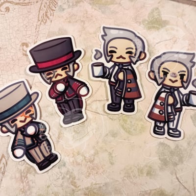 Submas tea and coffee stickers