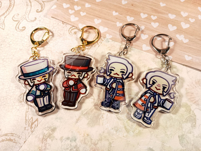 Submas Tea and Coffee Keychains