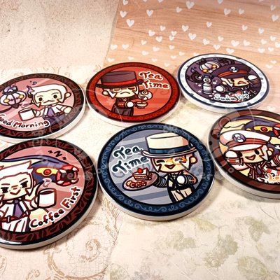 Submas ceramic coasters