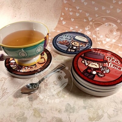 Submas ceramic coasters