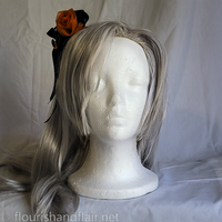 I Love Halloween rose hair accessory - Thumbnail 1
