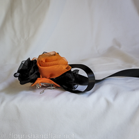 I Love Halloween rose hair accessory - Thumbnail 4