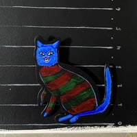 SILVER LACE Kitty Pin  - Thumbnail 1