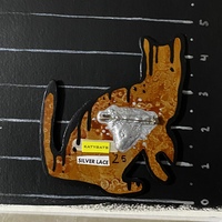 SILVER LACE Kitty Pin  - Thumbnail 2