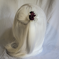 Rose and Ruffle Hair Tie - Thumbnail 4