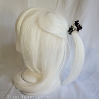 Rose and Ruffle Hair Tie - Thumbnail 3