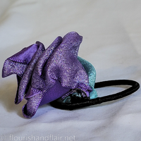 Glitter Rose Hair Tie - Thumbnail 3
