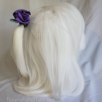 Glitter Rose Hair Tie - Thumbnail 4