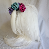 Glitter Rose Hair Tie - Thumbnail 1